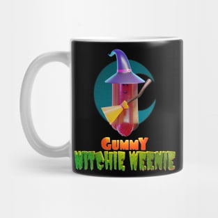 Halloweeners - Gummy Witchy Weenie Mug